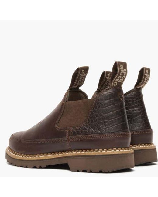 Georgia Boot Brown Romeo Work Shoe