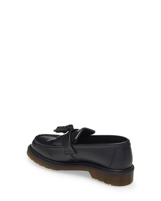 Dr. Martens Black Adrian Tassel Loafer for men