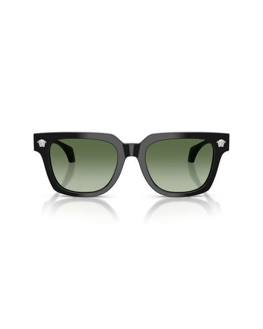 Versace Green 52Mm Square Sunglasses for men