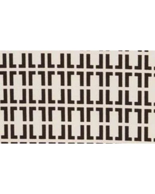 Anne Klein Multicolor Geo Print Short Sleeve Mock Neck Top