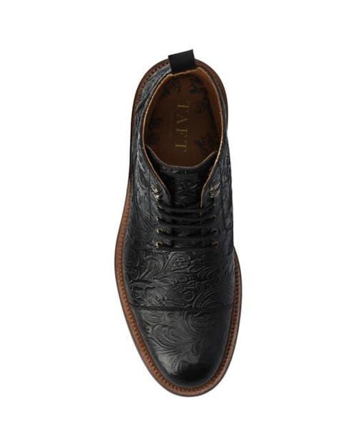 Taft Black Rome Dress Boot for men