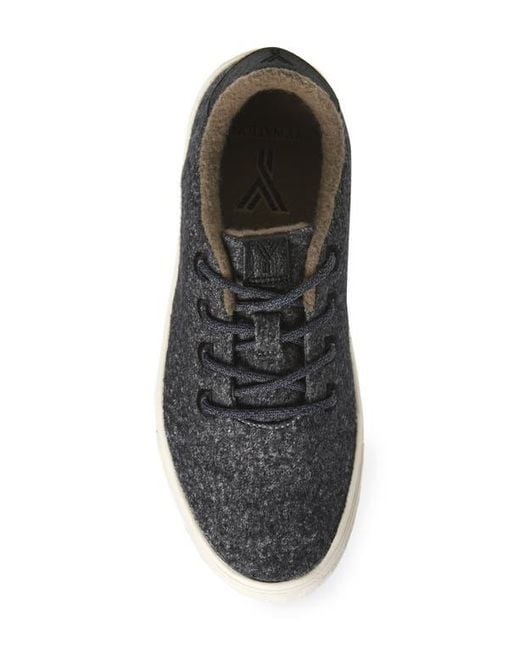 YY Nation Black Cirro Wool Blend Water Resistant Low Top Sneaker