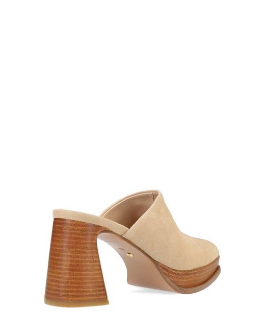 Pelle Moda Natural Dilani Platform Mule
