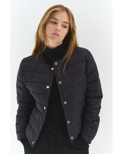 H&M Black Quilted Jacket