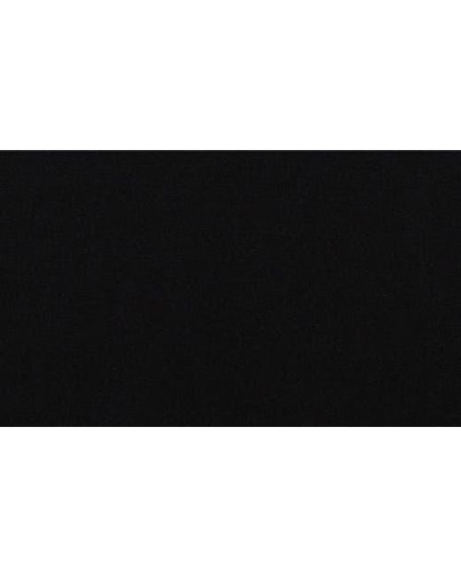 Marni Black Rose Appliqué Long Sleeve Virgin Wool & Silk Sweater Dress
