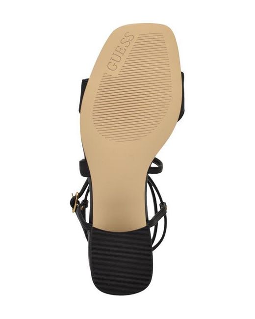 Guess Black Galeon Ankle Strap Sandal