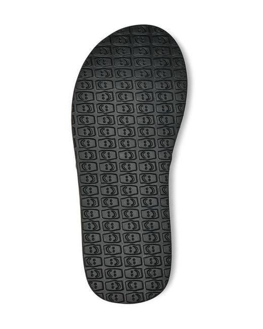 Sanuk Multicolor Ziggy Water Friendly Flip Flop for men