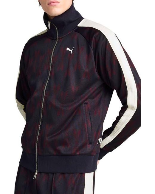 PUMA Blue The Never Worn V T7 Track Jacket for men