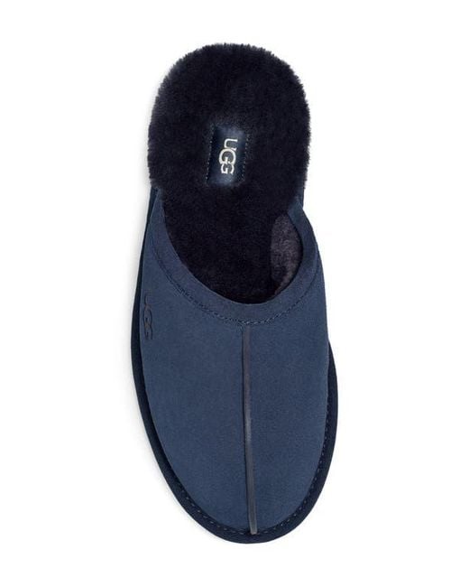 Ugg Blue Scuff Slipper for men
