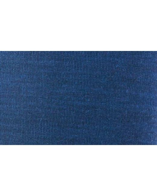 Smartwool Blue Ski Zero Cushion Over The Calf Wool Blend Socks for men