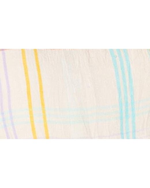 Roxy White Island Time Open Stitch Tank