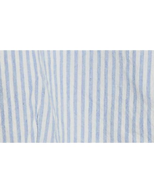 Caslon Blue Front Button Vest