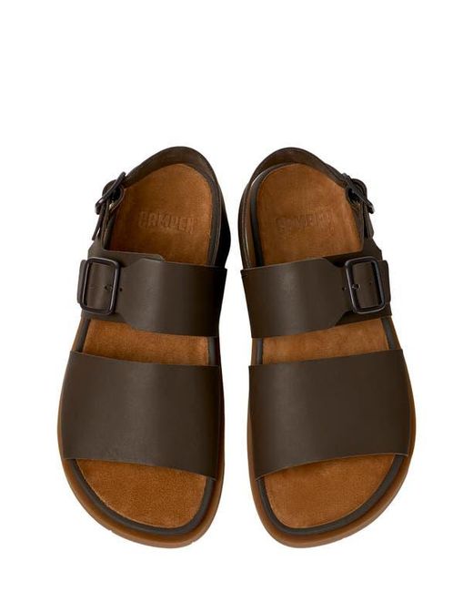Camper Brown Lluc Two Strap Sandal for men