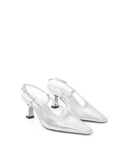 Maguire White Bahia Pump