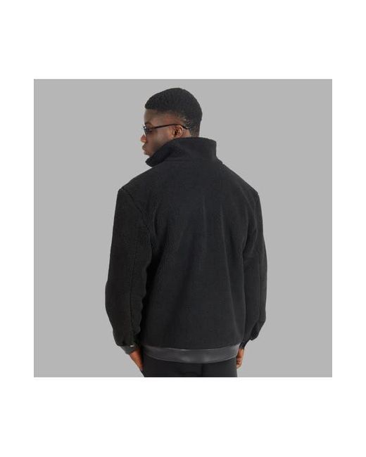 Blvck Paris Black Blvck Shearling Jacket for men