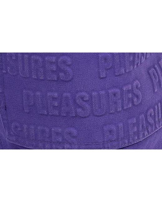 Pleasures Blue Impact Logo Jeans for men