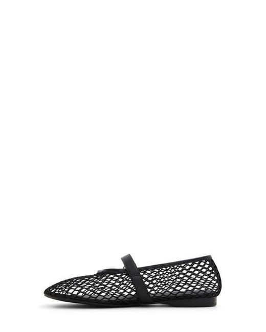 ALDO Black Elyiaa Net Mary Jane Flat