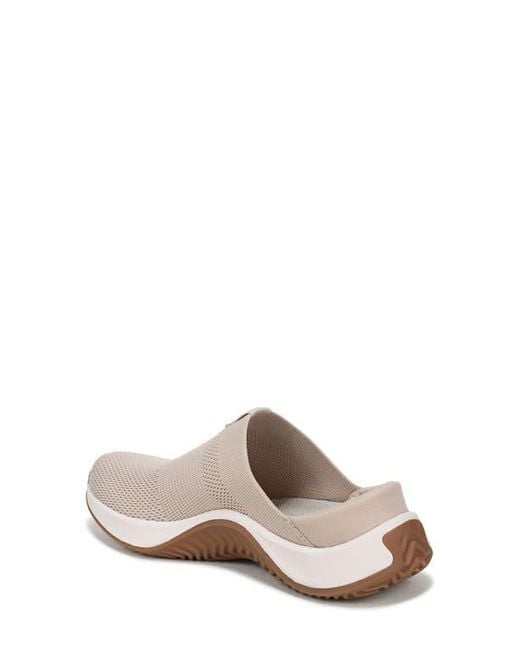 Ryka White Encore Knit Mule