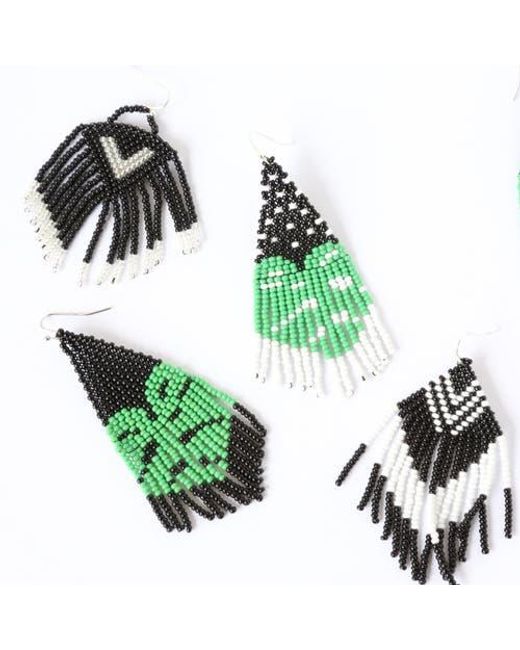 Fosterie Black Earrings