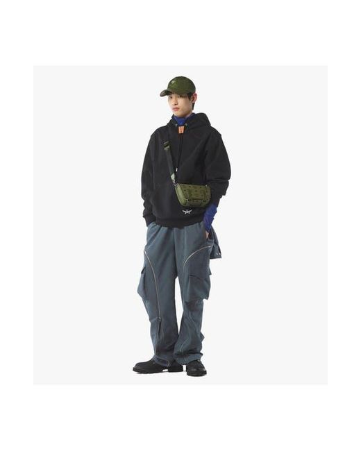 MCM Green Aren Messenger Bag for men