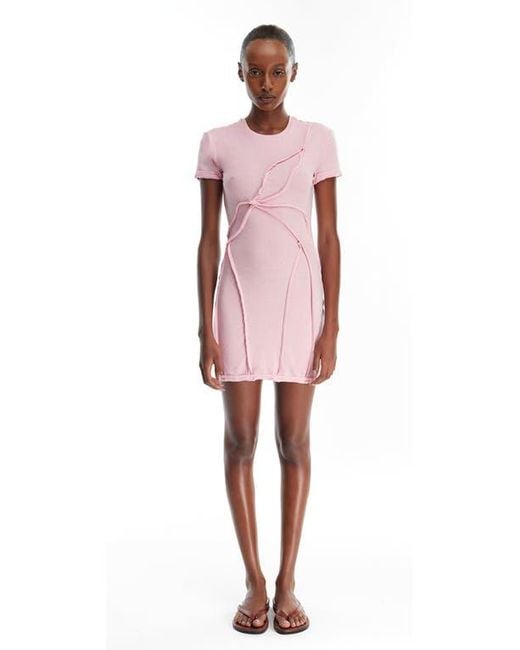 MOTHER OF ALL Women's Pink Pepper Mini Dress