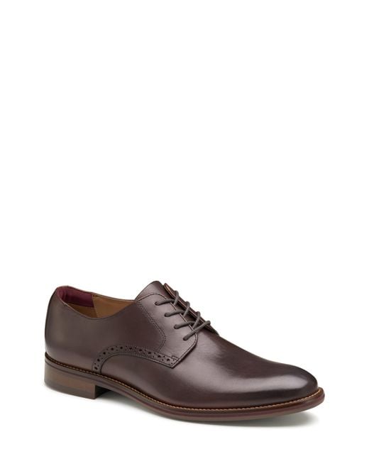 Johnston & Murphy Brown Conard 2.0 Plain Toe Derby for men
