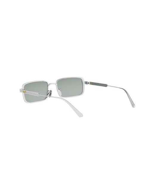 Dior Gray Cannage S2U Rectangular Sunglasses