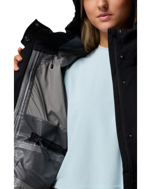 Columbia Black Amazerain 3L Shell Jacket