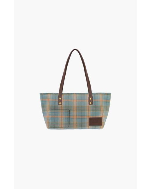 Oddli Blue Mini Plaid Bag