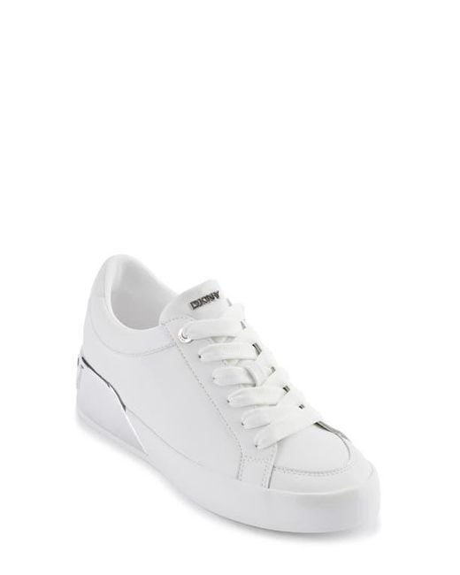 DKNY White Maben Sneaker