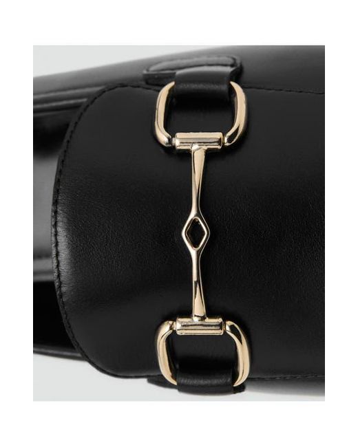 Mango Black Bit Loafer
