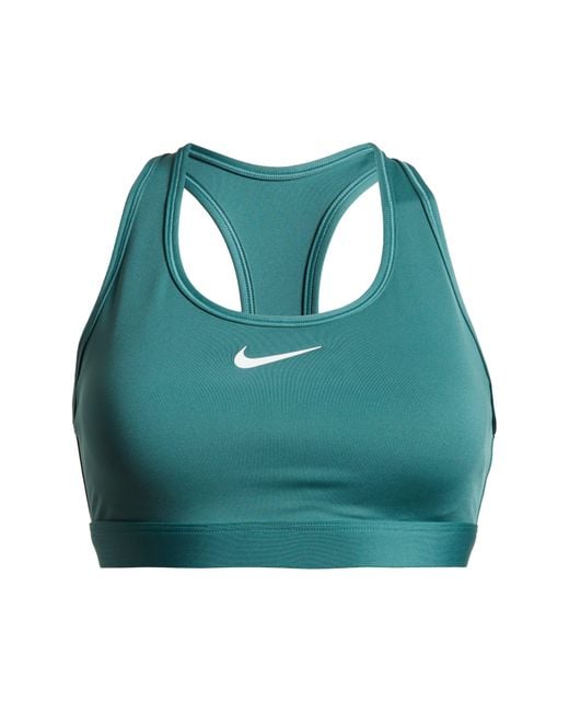 Nike Green Dri-fit Padded Sports Bra
