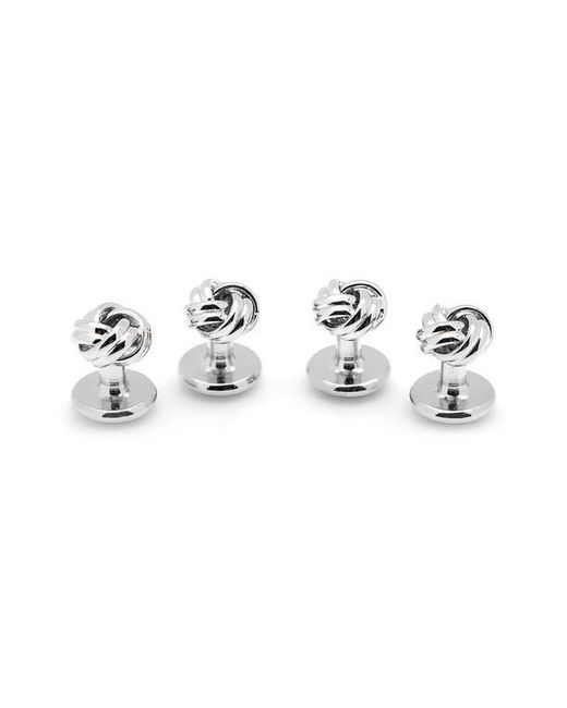 Cufflinks Inc. Metallic Knot Shirt Studs for men