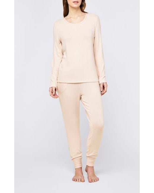 Papinelle Women's Natural Feather Soft Pajamas