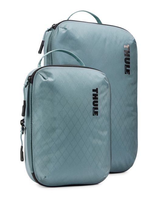 Thule Blue Two-Piece Compression Packing Cube Luggage Set for men