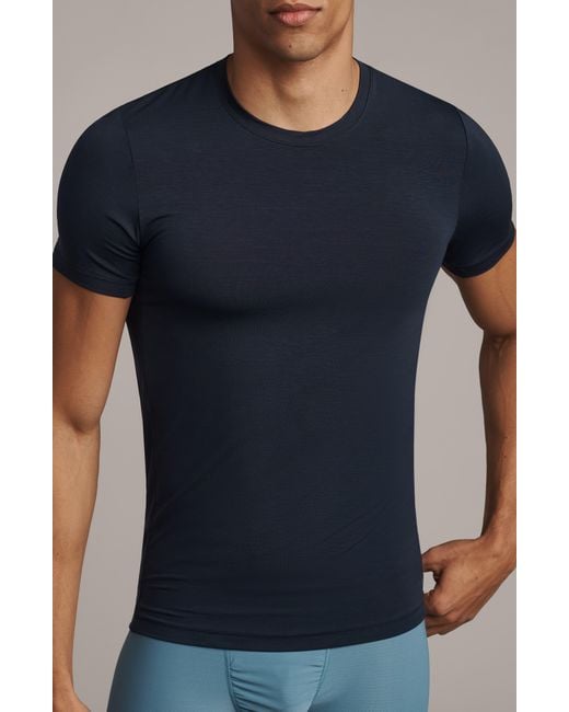 Rhone Black C.O.R. Crewneck Undershirt for men