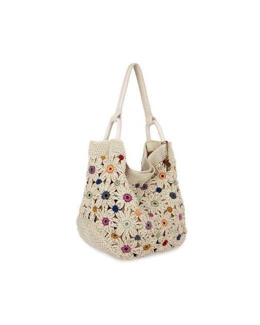 The Sak Metallic Los Feliz Large Tote Bag