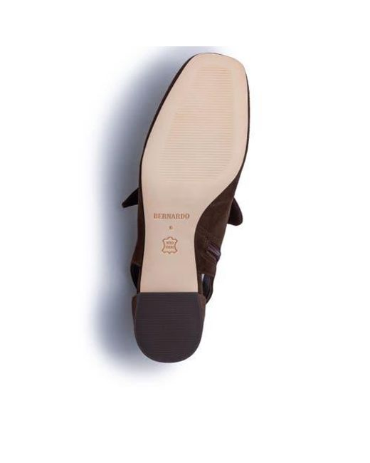 Bernardo Brown Angelina Pump