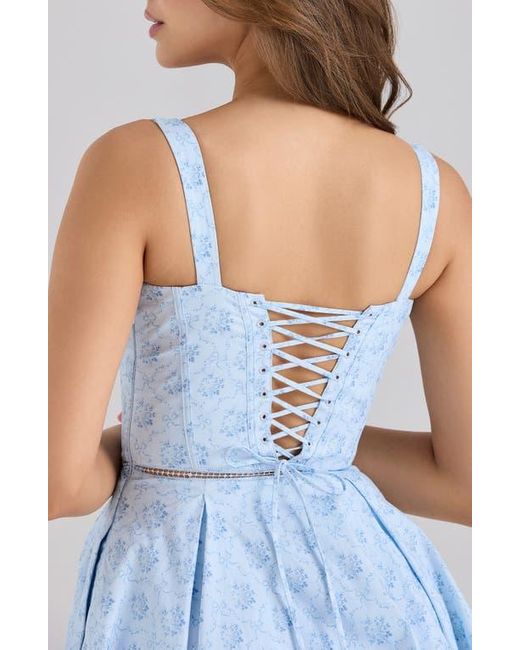 flower print bridesmaid dresses WEDTREND Women Blue White Long Dress with Bow Mermaid 50-80 Color:Taupe Gold and Navy Blue