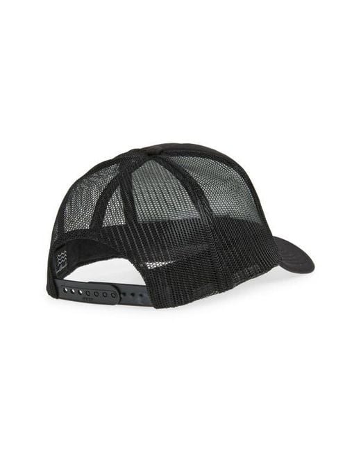Local Beach Black Cabo Patch Trucker Hat