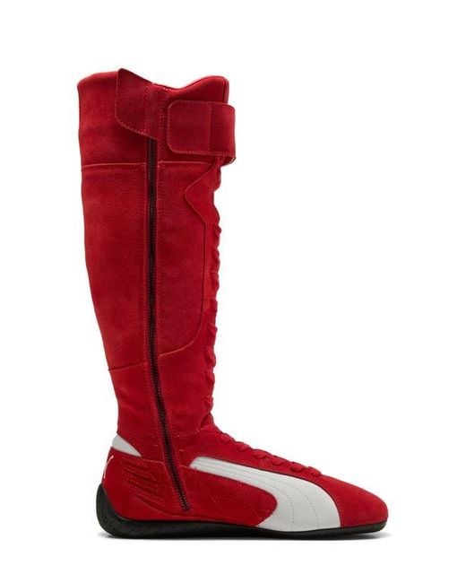 PUMA Red Speedcat Sneaker Boot