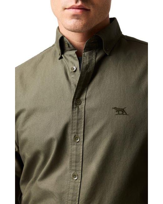 Rodd & Gunn Oxford Sports Fit Shirt in Black for Men | Lyst