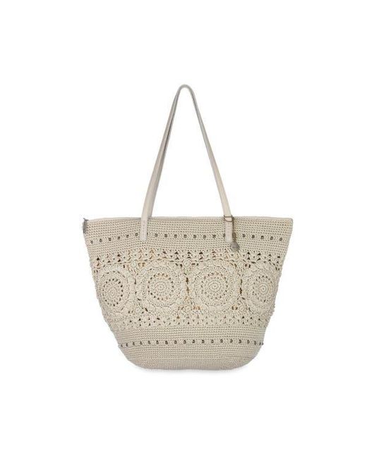 The Sak Metallic Faye Tote Bag