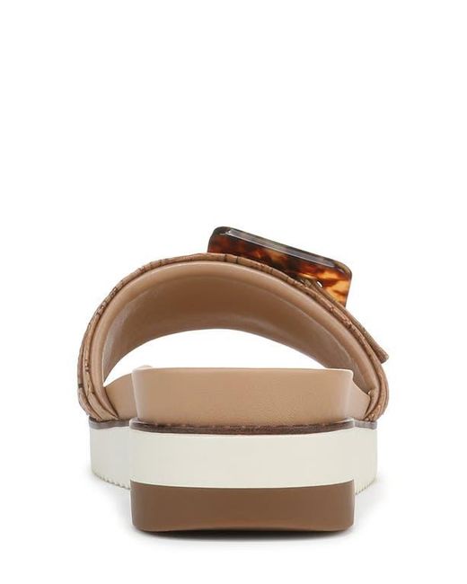 Sam Edelman Brown Ariane Platform Slide Sandal