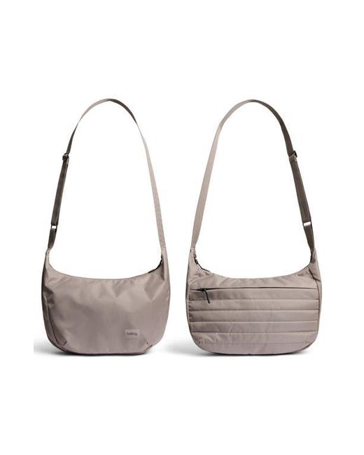 Bellroy Gray Laneway Crescent Crossbody Bag