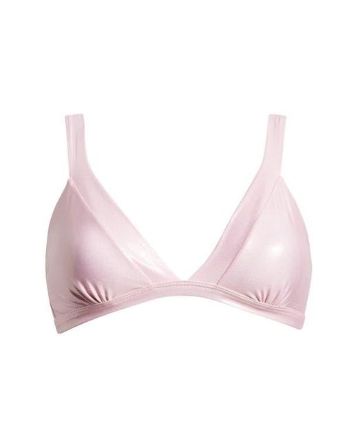 BOAMAR White Aleida Triangle Bikini Top