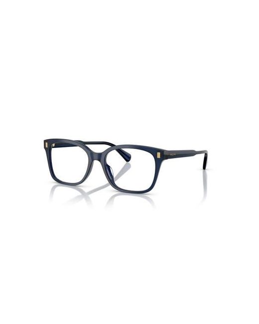 Ralph Blue 53Mm Rectangle Optical Glasses