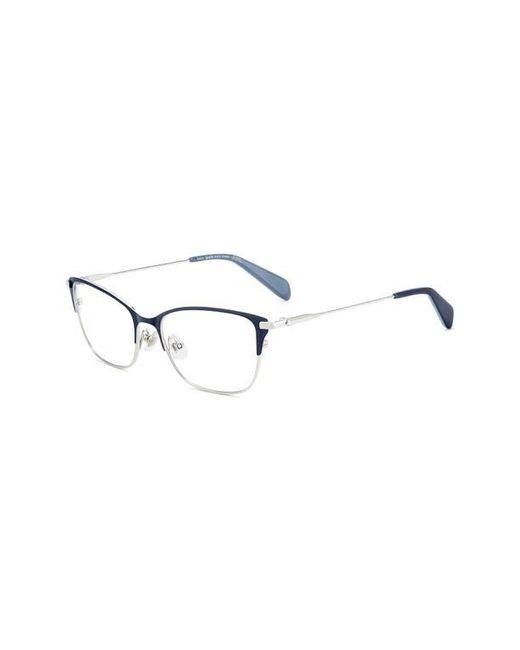 Kate Spade Blue Lidia 54Mm Rectangular Reading Glasses