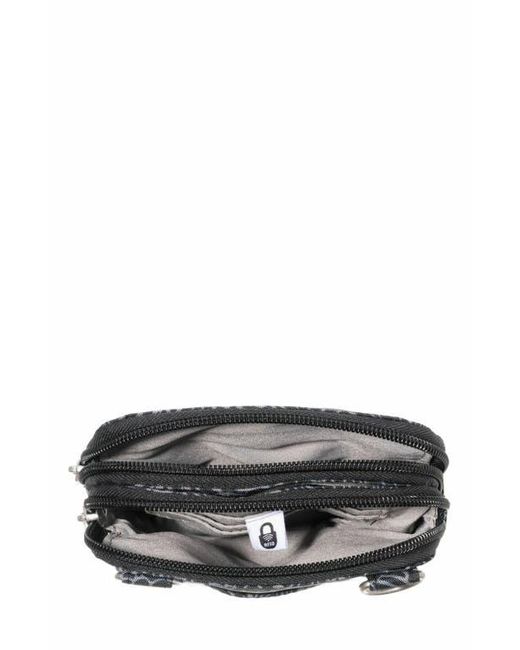 Baggallini Black Modern Take Two Rfid Crossbody Bag