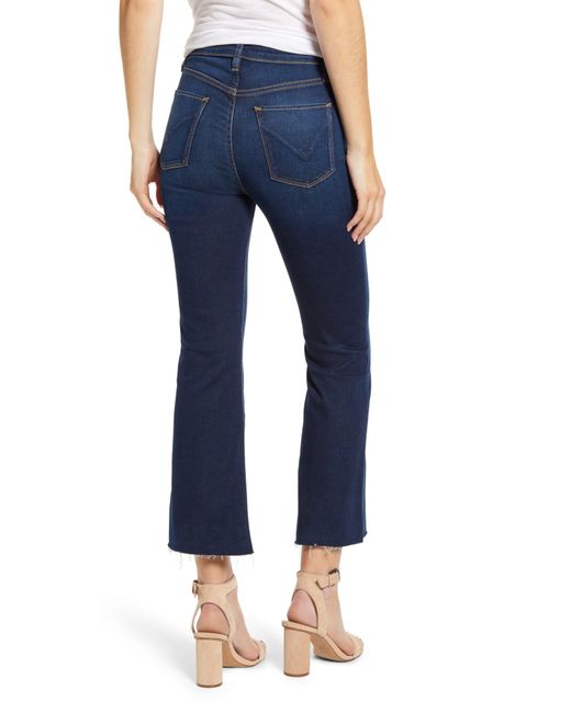 Hudson Jeans Denim Holly Barefoot Flare Jeans in Blue - Lyst